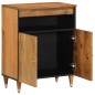 vidaXL Beistellschrank 60x33x75 cm Massivholz Mango vidaXL Beistellschrank 60x33x75 cm Massivholz Mango