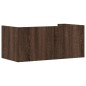 vidaXL Wandregal Braun Eichen-Optik 70,5x35x30,5 cm Holzwerkstoff vidaXL Wandregal Braun Eichen-Optik 70,5x35x30,5 cm Holzwerkstoff