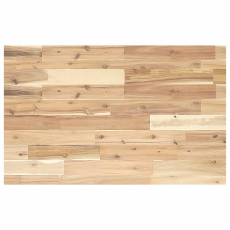 vidaXL Waschtischplatte Unbehandelt 80x50x4 cm Massivholz Akazie vidaXL Waschtischplatte Unbehandelt 80x50x4 cm Massivholz Akazie
