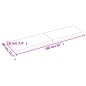 vidaXL Tischplatte Hellbraun 160x40x(2-6)cm Massivholz Eiche Behandelt vidaXL Tischplatte Hellbraun 160x40x(2-6)cm Massivholz Eiche Behandelt