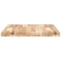 vidaXL Waschtischplatte Unbehandelt 100x60x4 cm Massivholz Akazie vidaXL Waschtischplatte Unbehandelt 100x60x4 cm Massivholz Akazie