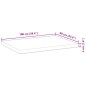 vidaXL Waschtischplatte Unbehandelt 100x60x4 cm Massivholz Akazie vidaXL Waschtischplatte Unbehandelt 100x60x4 cm Massivholz Akazie
