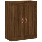 Highboard Braun Eichen-Optik 69,5x34x180 cm Holzwerkstoff Highboard Braun Eichen-Optik 69,5x34x180 cm Holzwerkstoff