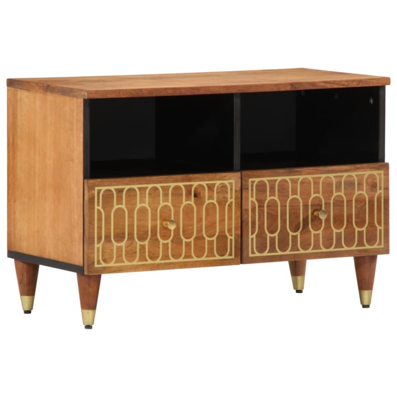 vidaXL TV-Schrank 70x33x46 cm Massivholz Mango vidaXL TV-Schrank 70x33x46 cm Massivholz Mango