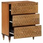 vidaXL Beistellschrank 60x33x75 cm Massivholz Mango vidaXL Beistellschrank 60x33x75 cm Massivholz Mango