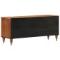 vidaXL TV-Schrank 105x33x46 cm Massivholz Mango vidaXL TV-Schrank 105x33x46 cm Massivholz Mango