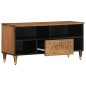 vidaXL TV-Schrank 100x33x46 cm Massivholz Mango vidaXL TV-Schrank 100x33x46 cm Massivholz Mango