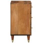 vidaXL Nachttisch 50x33x62 cm Massivholz Mango