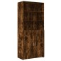 vidaXL Highboard Räuchereiche 80x42,5x185 cm Holzwerkstoff vidaXL Highboard Räuchereiche 80x42,5x185 cm Holzwerkstoff
