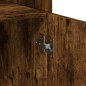 vidaXL Highboard Räuchereiche 80x42,5x185 cm Holzwerkstoff vidaXL Highboard Räuchereiche 80x42,5x185 cm Holzwerkstoff