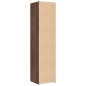 vidaXL Highboard Braun Eichen-Optik 45x42,5x185 cm Holzwerkstoff vidaXL Highboard Braun Eichen-Optik 45x42,5x185 cm Holzwerkstoff