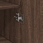 vidaXL Highboard Braun Eichen-Optik 45x42,5x185 cm Holzwerkstoff vidaXL Highboard Braun Eichen-Optik 45x42,5x185 cm Holzwerkstoff