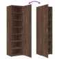vidaXL Highboard Braun Eichen-Optik 50x42,5x185 cm Holzwerkstoff vidaXL Highboard Braun Eichen-Optik 50x42,5x185 cm Holzwerkstoff
