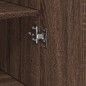 vidaXL Highboard Braun Eichen-Optik 50x42,5x185 cm Holzwerkstoff vidaXL Highboard Braun Eichen-Optik 50x42,5x185 cm Holzwerkstoff