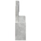 vidaXL Schminktisch mit Schrank Betongrau 80x35x132 cm vidaXL Schminktisch mit Schrank Betongrau 80x35x132 cm