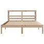 vidaXL Massivholzbett ohne Matratze 160x200 cm Kiefernholz vidaXL Massivholzbett ohne Matratze 160x200 cm Kiefernholz