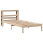 vidaXL Massivholzbett ohne Matratze 100x200 cm Kiefernholz vidaXL Massivholzbett ohne Matratze 100x200 cm Kiefernholz