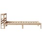vidaXL Massivholzbett ohne Matratze 100x200 cm Kiefernholz vidaXL Massivholzbett ohne Matratze 100x200 cm Kiefernholz