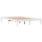 vidaXL Massivholzbett ohne Matratze Weiß 120x190 cm Kiefernholz vidaXL Massivholzbett ohne Matratze Weiß 120x190 cm Kiefernholz