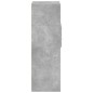 vidaXL Highboard Betongrau 40x42,5x124 cm Holzwerkstoff vidaXL Highboard Betongrau 40x42,5x124 cm Holzwerkstoff