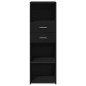 vidaXL Highboard Schwarz 40x42,5x124 cm Holzwerkstoff vidaXL Highboard Schwarz 40x42,5x124 cm Holzwerkstoff