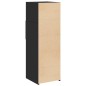 vidaXL Highboard Schwarz 40x42,5x124 cm Holzwerkstoff vidaXL Highboard Schwarz 40x42,5x124 cm Holzwerkstoff