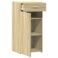 vidaXL Sideboard Sonoma-Eiche 45x42,5x93 cm Holzwerkstoff vidaXL Sideboard Sonoma-Eiche 45x42,5x93 cm Holzwerkstoff