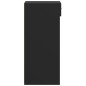vidaXL Sideboard Schwarz 45x42,5x93 cm Holzwerkstoff vidaXL Sideboard Schwarz 45x42,5x93 cm Holzwerkstoff
