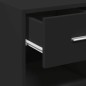 vidaXL Sideboard Schwarz 45x42,5x93 cm Holzwerkstoff vidaXL Sideboard Schwarz 45x42,5x93 cm Holzwerkstoff