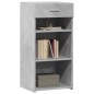 vidaXL Sideboard Betongrau 45x42,5x93 cm Holzwerkstoff vidaXL Sideboard Betongrau 45x42,5x93 cm Holzwerkstoff