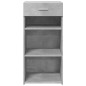vidaXL Sideboard Betongrau 45x42,5x93 cm Holzwerkstoff vidaXL Sideboard Betongrau 45x42,5x93 cm Holzwerkstoff