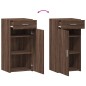 vidaXL Sideboard Braun Eichen-Optik 45x42,5x93 cm Holzwerkstoff vidaXL Sideboard Braun Eichen-Optik 45x42,5x93 cm Holzwerkstoff