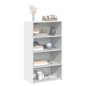vidaXL Highboard Weiß 70x41x124 cm Holzwerkstoff vidaXL Highboard Weiß 70x41x124 cm Holzwerkstoff