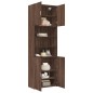 vidaXL Highboard Braun Eichen-Optik 80x42,5x249 cm Holzwerkstoff vidaXL Highboard Braun Eichen-Optik 80x42,5x249 cm Holzwerkstoff