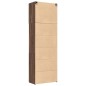 vidaXL Highboard Braun Eichen-Optik 80x42,5x249 cm Holzwerkstoff vidaXL Highboard Braun Eichen-Optik 80x42,5x249 cm Holzwerkstoff