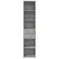 vidaXL Highboard Betongrau 40x42,5x185 cm Holzwerkstoff vidaXL Highboard Betongrau 40x42,5x185 cm Holzwerkstoff
