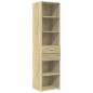 vidaXL Highboard Sonoma-Eiche 45x42,5x185 cm Holzwerkstoff vidaXL Highboard Sonoma-Eiche 45x42,5x185 cm Holzwerkstoff