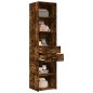 vidaXL Highboard Räuchereiche 45x42,5x185 cm Holzwerkstoff vidaXL Highboard Räuchereiche 45x42,5x185 cm Holzwerkstoff