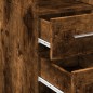 vidaXL Highboard Räuchereiche 50x42,5x185 cm Holzwerkstoff vidaXL Highboard Räuchereiche 50x42,5x185 cm Holzwerkstoff