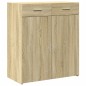 vidaXL Sideboard Sonoma-Eiche 80x42,5x93 cm Holzwerkstoff vidaXL Sideboard Sonoma-Eiche 80x42,5x93 cm Holzwerkstoff