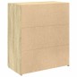 vidaXL Sideboard Sonoma-Eiche 80x42,5x93 cm Holzwerkstoff vidaXL Sideboard Sonoma-Eiche 80x42,5x93 cm Holzwerkstoff