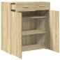 vidaXL Sideboard Sonoma-Eiche 80x42,5x93 cm Holzwerkstoff vidaXL Sideboard Sonoma-Eiche 80x42,5x93 cm Holzwerkstoff