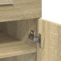vidaXL Sideboard Sonoma-Eiche 80x42,5x93 cm Holzwerkstoff vidaXL Sideboard Sonoma-Eiche 80x42,5x93 cm Holzwerkstoff