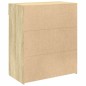 vidaXL Sideboard Sonoma-Eiche 80x42,5x93 cm Holzwerkstoff vidaXL Sideboard Sonoma-Eiche 80x42,5x93 cm Holzwerkstoff