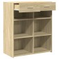 vidaXL Sideboard Sonoma-Eiche 80x42,5x93 cm Holzwerkstoff vidaXL Sideboard Sonoma-Eiche 80x42,5x93 cm Holzwerkstoff