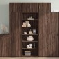 vidaXL Highboard Braun Eichen-Optik 70x41x185 cm Holzwerkstoff vidaXL Highboard Braun Eichen-Optik 70x41x185 cm Holzwerkstoff