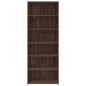 vidaXL Highboard Braun Eichen-Optik 70x41x185 cm Holzwerkstoff vidaXL Highboard Braun Eichen-Optik 70x41x185 cm Holzwerkstoff