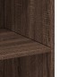 vidaXL Highboard Braun Eichen-Optik 70x41x185 cm Holzwerkstoff vidaXL Highboard Braun Eichen-Optik 70x41x185 cm Holzwerkstoff