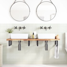 vidaXL Tischplatte 160x40x4 cm Rechteckig Massivholz Akazie