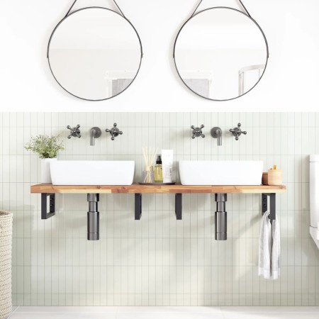 vidaXL Tischplatte 160x40x4 cm Rechteckig Massivholz Akazie